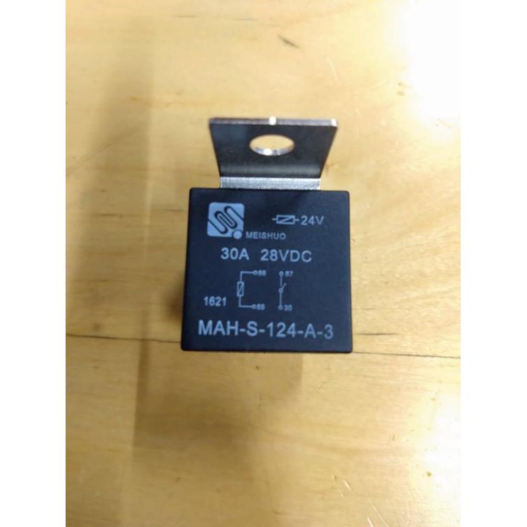 Kytkent&auml;rele 24V/20A 4-Nap,