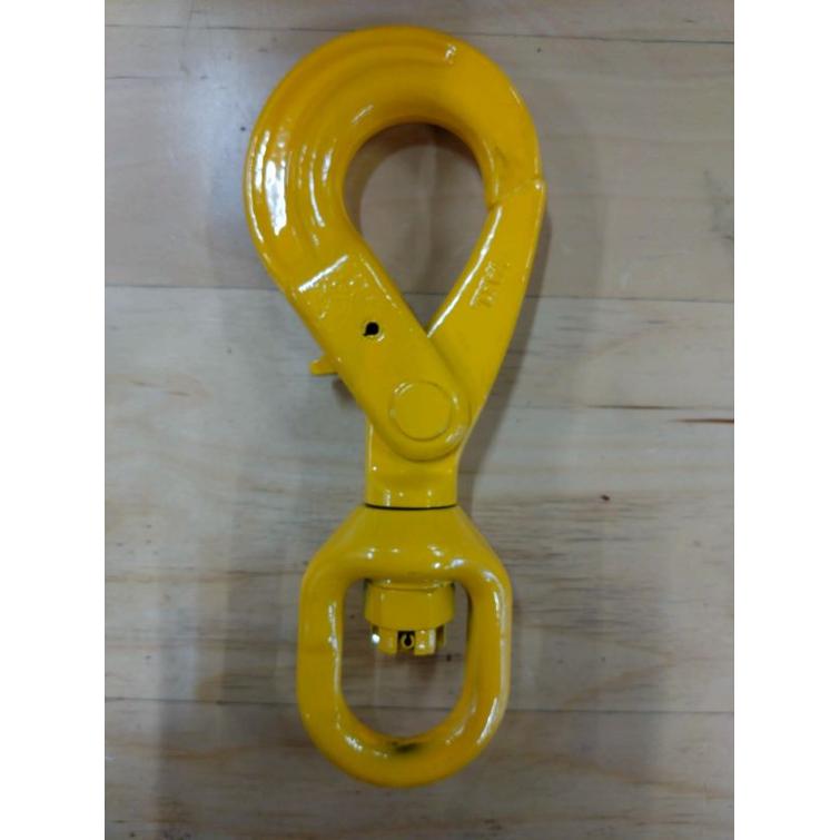 Varmuuskoukku leikarilla 1,12t