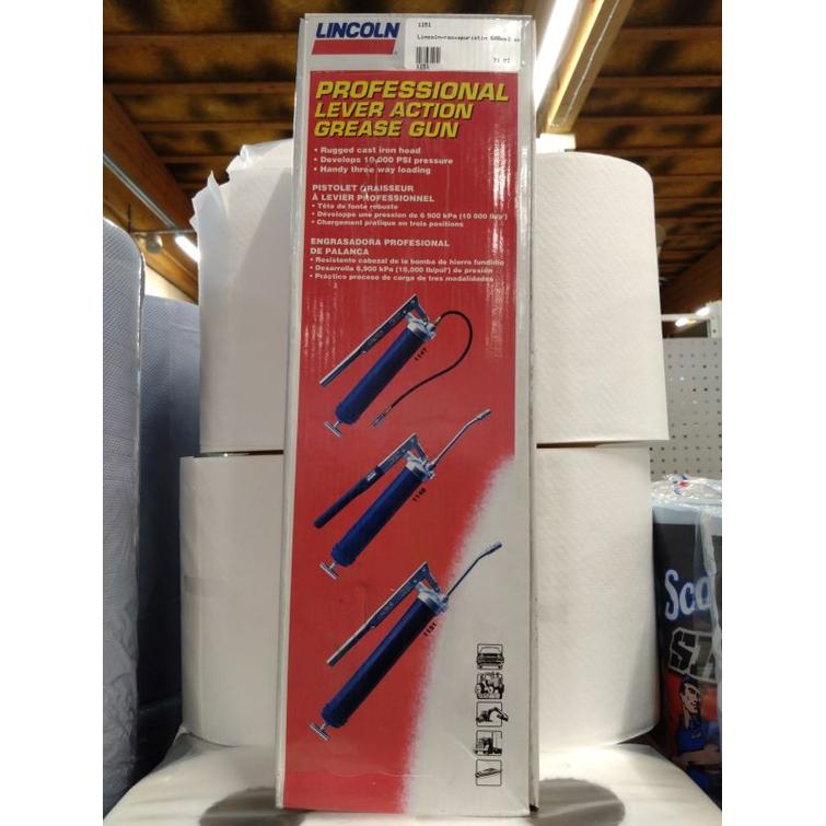 Lincoln-rasvapuristin 600cm3 säiliöllä,