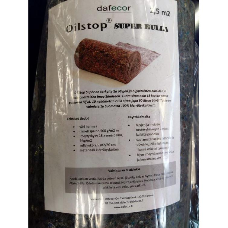 Öljynimeytysmatto 2,5m