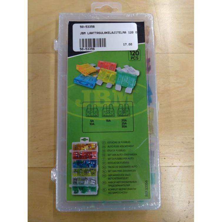 JBM LAATTASULAKELAJITELMA 120 OSAA